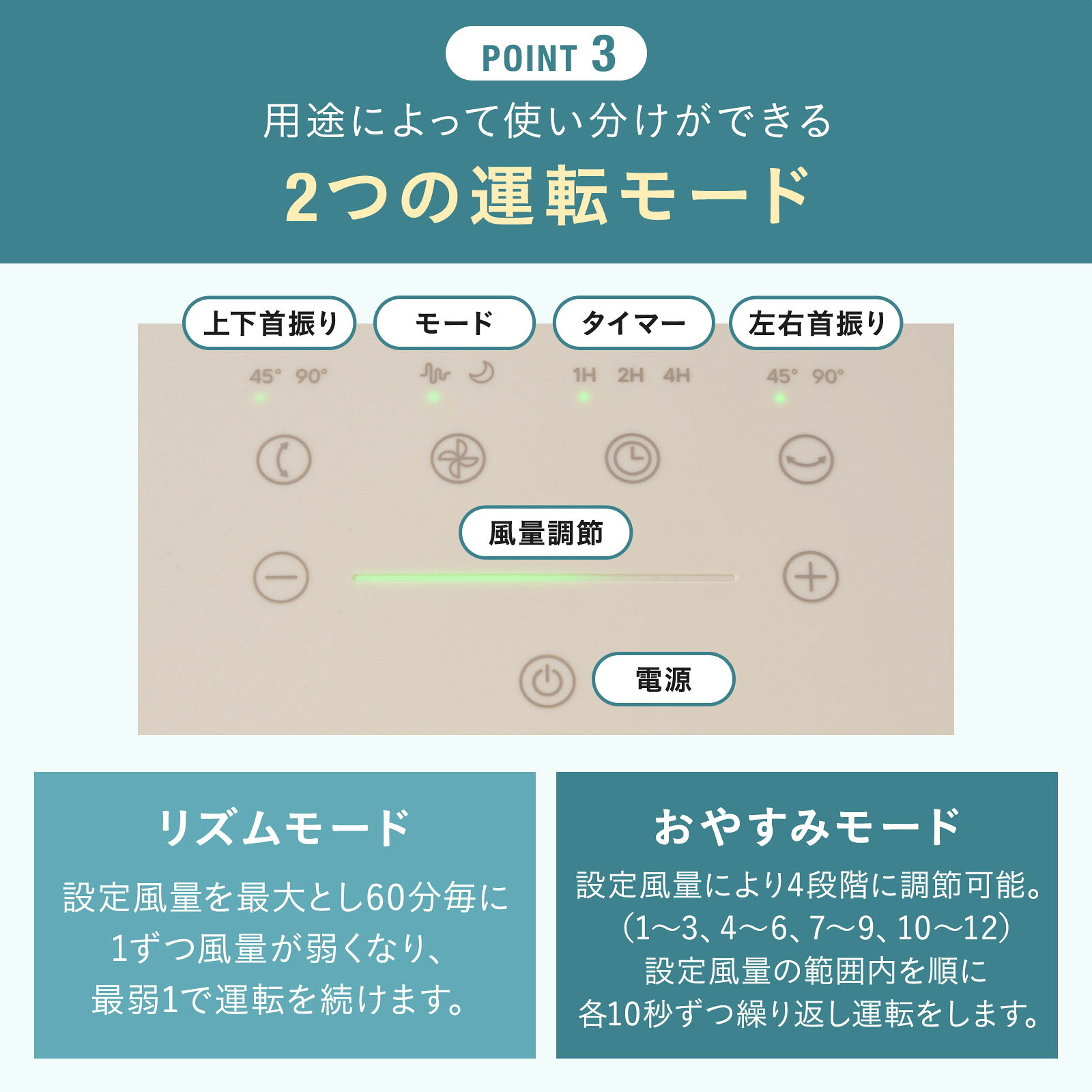 P10倍】ブルーノ 扇風機 DCコンパクト フロアファン リビング扇風機 DC 