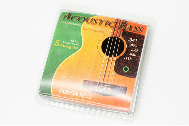 【new】Thomastik Infeld / Acoustic Bass AB345 Round Wound for 5st Long Scale 34\