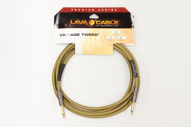 Van Den Hul ギター/ベース用ケーブル LAVA CABLE 10FT VAN DEN HUL INTEGRATION HYBRID LAVA S-S