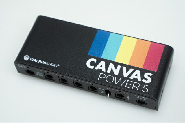 【new】WALRUS AUDIO / CANVAS POWER 5 with Power Adapter WAL-CANV/PWR5【GIB横浜】
