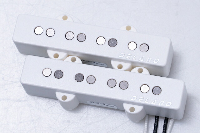【new】Delano / JC4 AL WHITE for 4strings Jazz Bass【GIB横浜】