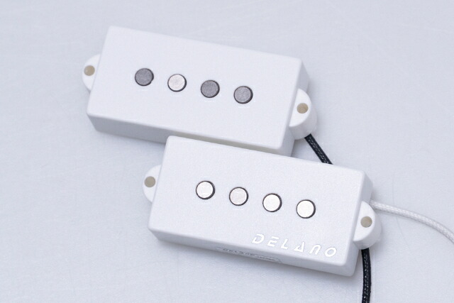 【new】Delano / PC 4 AL WHITE for 4strings Precision Bass【GIB横浜】