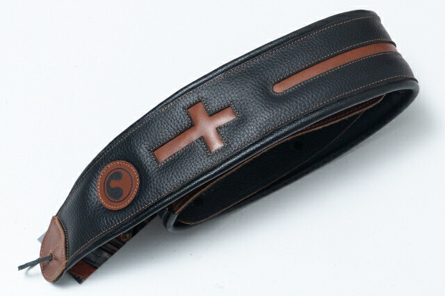 【new】ERGOSTRAPS / Padded CROSS 3"" Black / Brown regular【GIB横浜】｜Geek IN Box