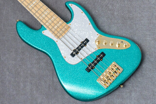 【new】Swing Guitars / Jazz Deluxe 5 Metallic Teal Green 4.94kg #26010052【GIB兵庫】｜Geek IN Box