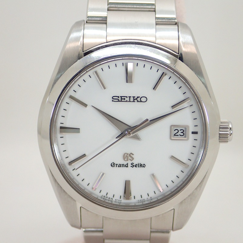 楽天市場 セイコー Seiko グランドセイコーss白文字盤メンズクォーツ Sbgx059 9f62 0ab0 中古 Bestselect Horikoshi