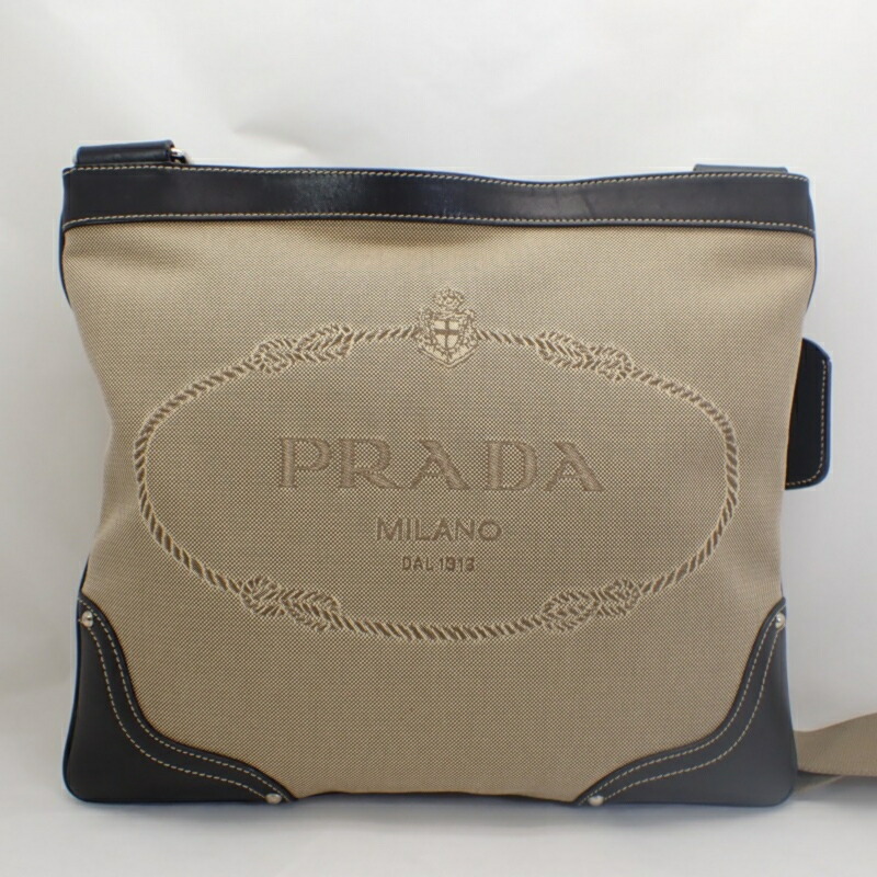 楽天市場】【バッグ】PRADA プラダ ロゴジャガード ショルダー