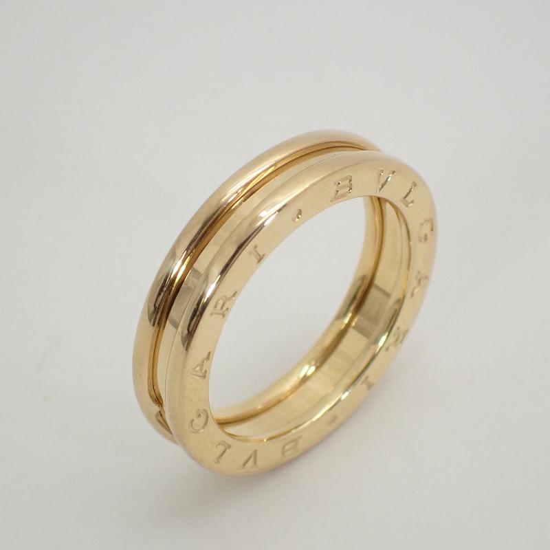 ブルガリ【BVLGARI】 750 K18YG ビーゼロワンリングXS B ZERO1 58号 【中古】