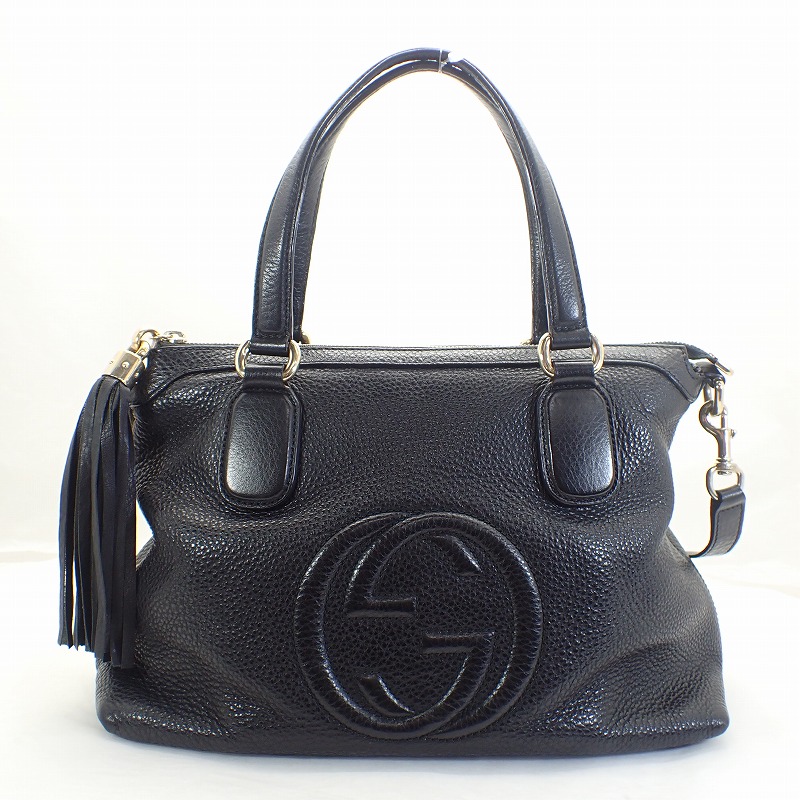 楽天市場】【未使用品】グッチ 【GUCCI】ソーホー レザー トップ