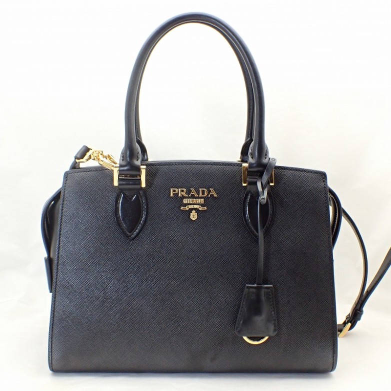 PRADA レザープラハンドバッグ org.jpg
