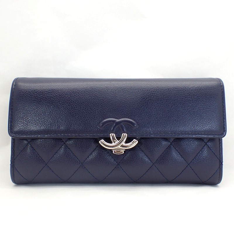 美品　CHANEL マトラッセ　長財布　財布　ダブルホック　フラップウォレット 楽天市場】≪新品≫CHANEL シャネル マトラッセ クラッシック