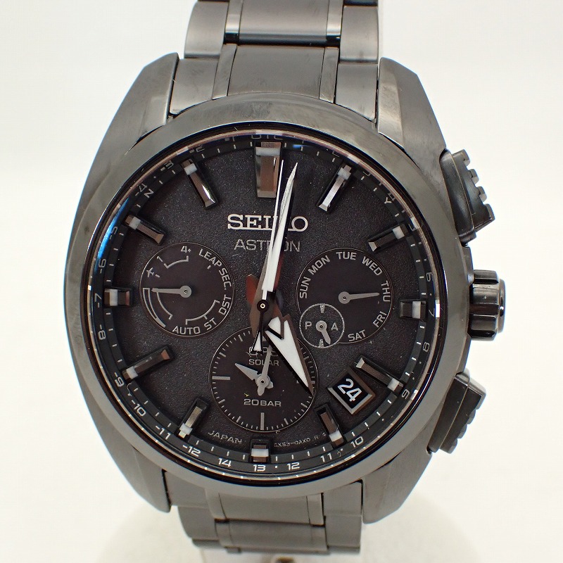 ●SEIKO セイコーイグニッション 7B22-0AA0● ソーラー 電波時計 SEIKO セイコー イグニッション ソーラー電波腕時計 7B22-0AA0