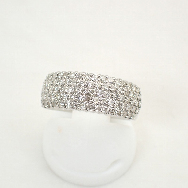 Pt900 ダイヤモンド 1.00ct プラチナリング 11号 【中古】【ノンブランドジュエリー】【店長のおすすめ】