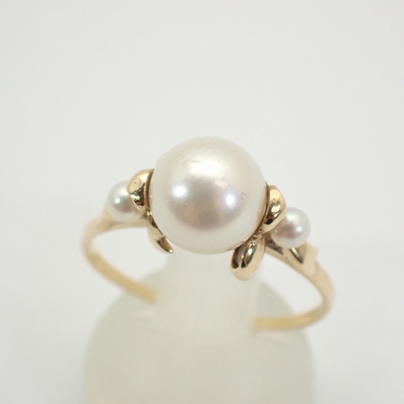楽天市場】ミキモト MIKIMOTO リング 7ポイント あこや真珠 ベビー