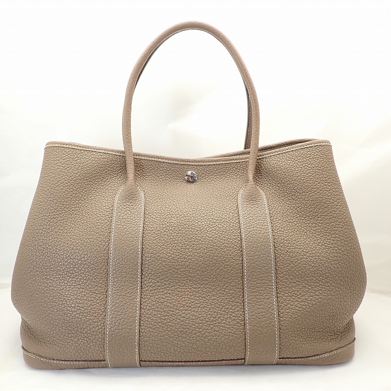 楽天市場】エルメス HERMES ガーデンパーティTPM ネゴンダ エトゥープ