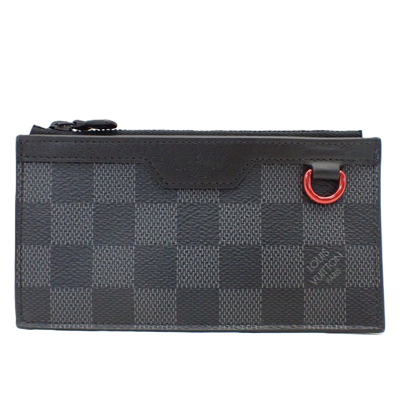 ルイ・ヴィトンダミエグラフィットユーティリティコイン・カードケース＊N60354【LOUIS VUITTON】【中古】ルイヴィトン
