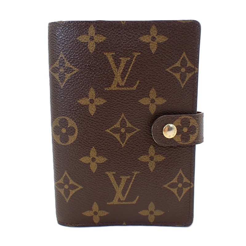 ルイ・ヴィトン モノグラム アジェンダPM ＊R20005 【LOUIS VUITTON】 6穴バインダー式手帳 【中古】ルイヴィトン