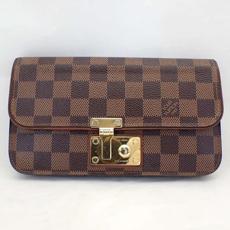 ルイ・ヴィトン ダミエ ポルトフォイユアスコット 長財布 【LOUIS VUITTON】 ＊N63171 【中古】ルイヴィトン
