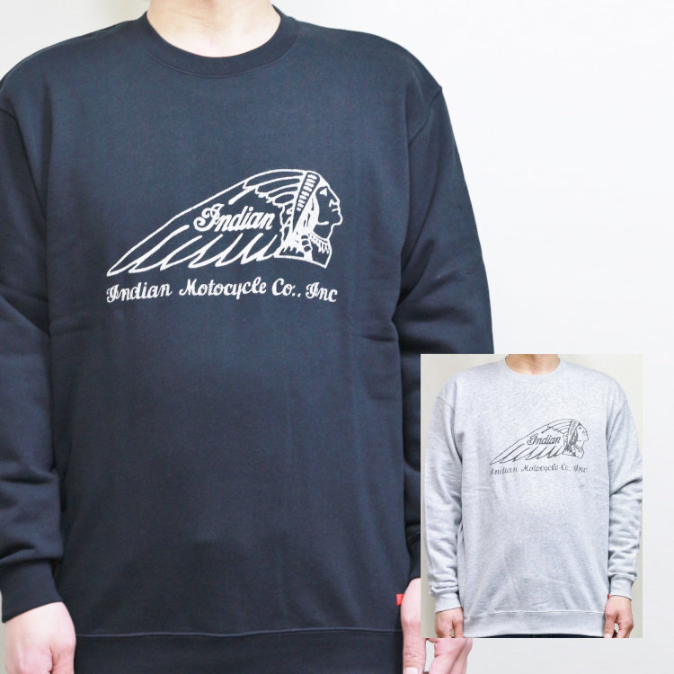 Indians インディアンス　トレーナー 楽天市場】Indian インディアン Heavy weight crew neck sweat