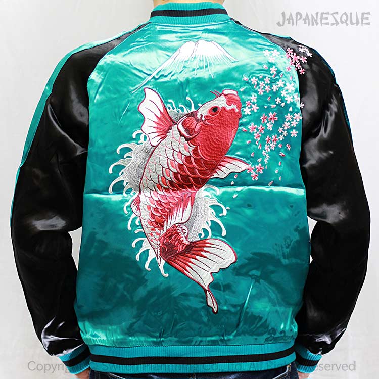 楽天市場】スカジャン JAPANESQUE ジャパネスク 3RSJ-001 富士虎