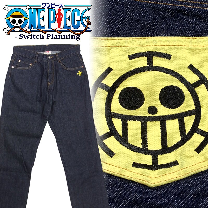 楽天市場 One Piece Switch Planning Opsp 002 トラファルガー ロー タトゥーデニムパンツ Japanesque