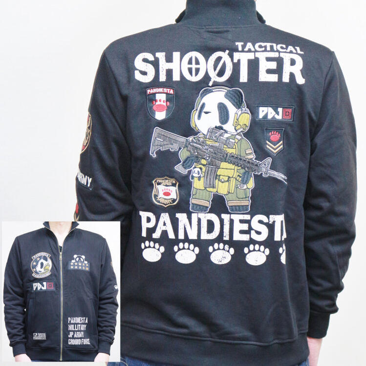 サバゲーパンダジップスウェット◆PANDIESTA JAPAN（Ｍ） 楽天市場】パンディエスタ PANSIESTA JAPANスウェットジップ