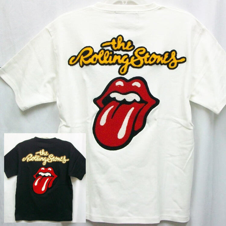 楽天市場】THE ROLLING STONES × JACKROSE 桜刺繍 半袖Tシャツ