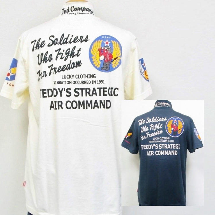 TEDMAN テッドマン半袖ポロシャツ TMSP-200 AIR COMMAND アメカジ バイカー ミリタリー クールビズ リゾート