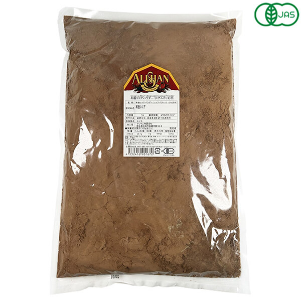 【マラソン限定！100円クーポン】アリサン 有機ココアパウダー（非アルカリ処理） 1kg スイス産 オーガニック 製菓材料
