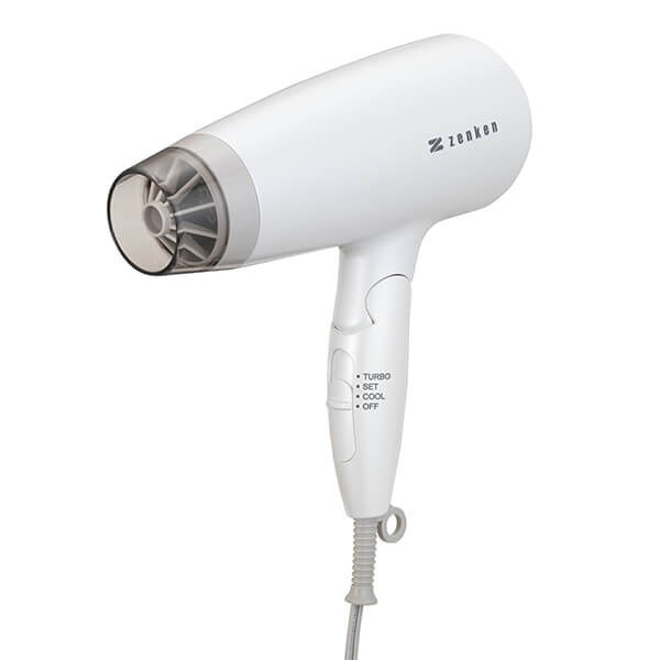最大32倍!ドライヤー 電磁波防止 低電磁波 ゼンケン 電磁波低減ヘアードライヤーホワイト ZD-750W 送料無料