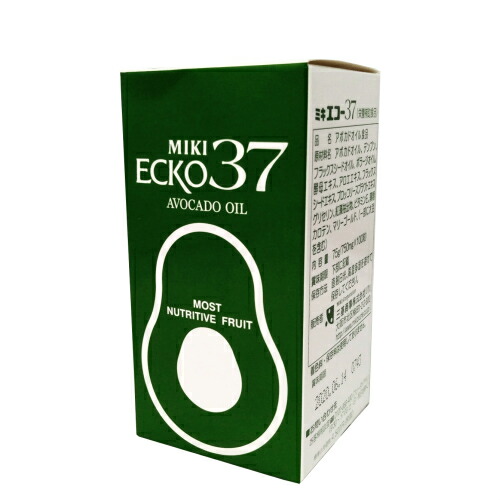 MIKI ECKO37　ミキエコー　4箱　アボカドオイル 楽天市場】ミキプルーン ミキエコー 37 75g(750mg×100粒