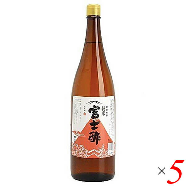【マラソン限定！ポイント2倍！】お酢 米酢 純米酢 飯尾醸造 純米 富士酢 1.8L 5本セット