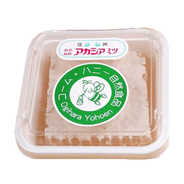 コームハニー 国産コームハニーアカシア 100g 5個セット 荻原養蜂園 日本製 蜂蜜 巣蜂蜜 楽天市場】コームハニー 国産コームハニーアカシア 100g 5個セット