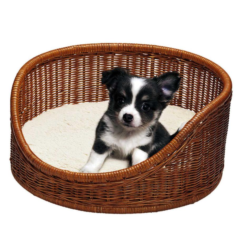 ペットベッド ラタン ペットバスケット 天然素材 ( バスケット かご ペット用ベッド ペット用バスケット 犬用 猫用 ペット用 ナチュラル おしゃれ )|B ショップ3店