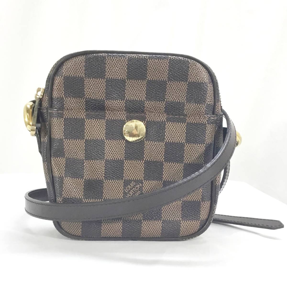 【中古】ルイヴィトン 御徒面子 LOUIS VUITTON ダミエ 昇降機 N60009 ショルダーバッグ 147098