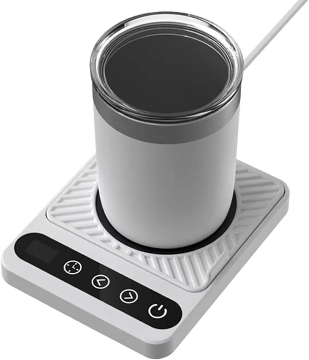 コーヒーカップウォーマー 9段熱度とり備える 定時/取っておく打ち掛かる オフィスウォーマー 保温 コースター 最大限度80° 自動小銃オン/オフ 静音 雨合羽 珈琲/酒/茶の葉/市乳などドリンク 水もの 今めかしい 冬の差し上げ物 差し上げ物 []