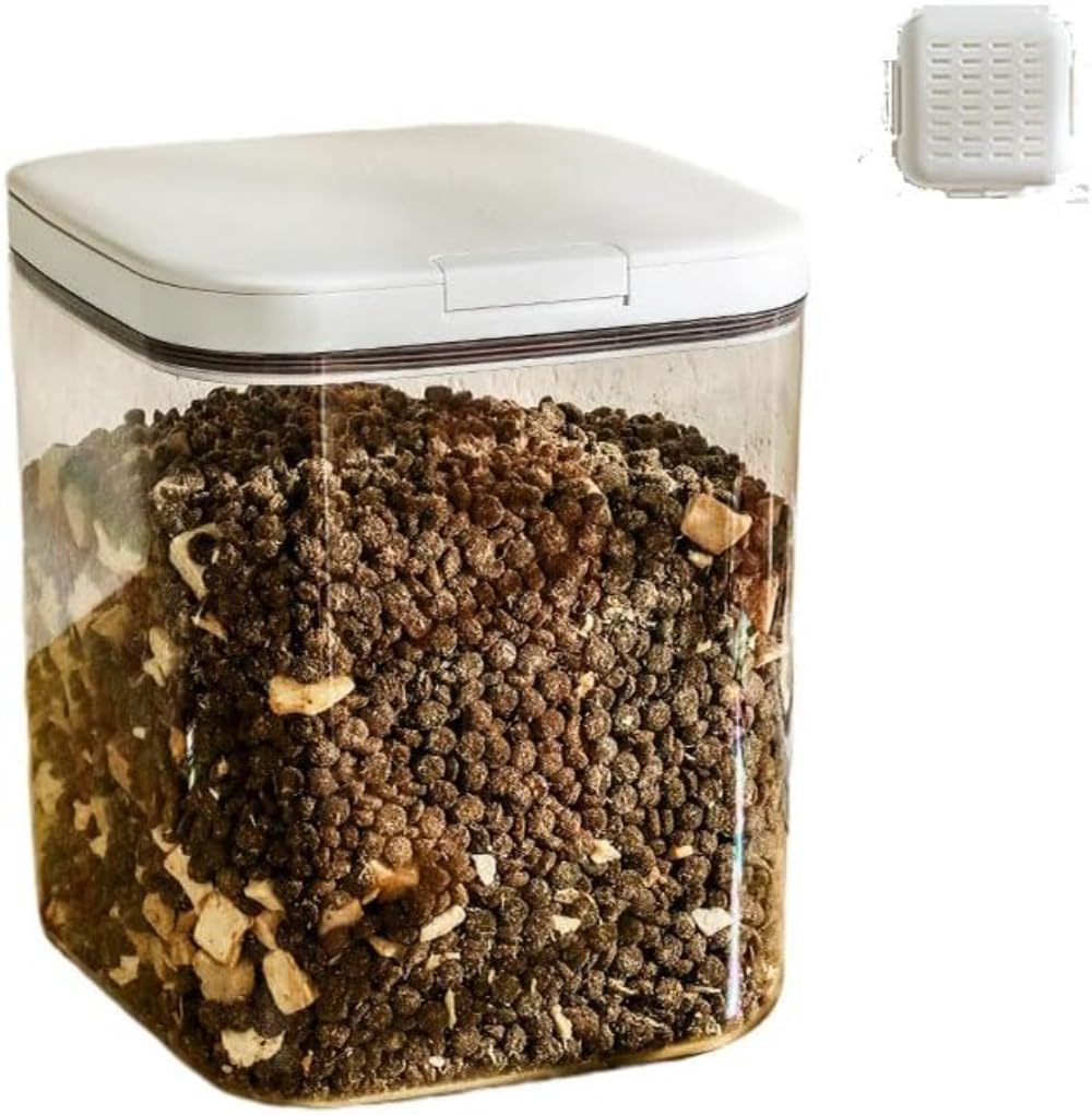 楽天市場】シンプルヒューマン CW1887 ペットフードボックス シルバー