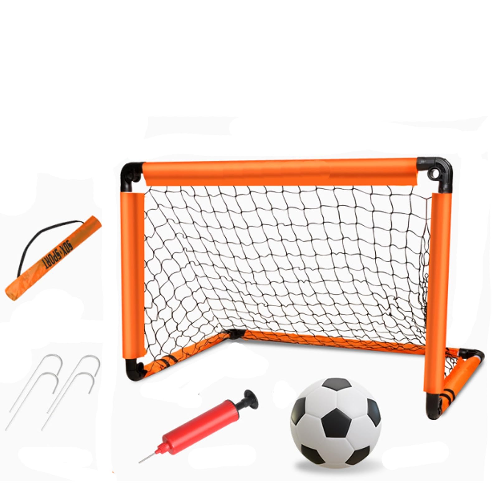 よっくん⭐︎【2点セット】QUICKPLAY サッカーゴール Amazon | [QUICKPLAY] キックスター ポータブル サッカーゴール 1.5m