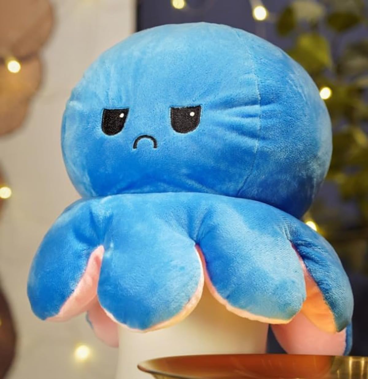 特大、途轍も無いタコぬいぐるみ、大きなタコぬいぐるみ、アナログタコぬいぐるみ、タコ ぬいぐるみ 途轍も無い リヴァーシブルつら構え上がり下がり、ぬいぐるみ睡眠時間引っ敷き、タコぬいぐるみ両面、お店の儀式用あやつり人形、赤ちゃんの差し上げ物不死化日差し上げ物 (水色とサクラ色,160糎)