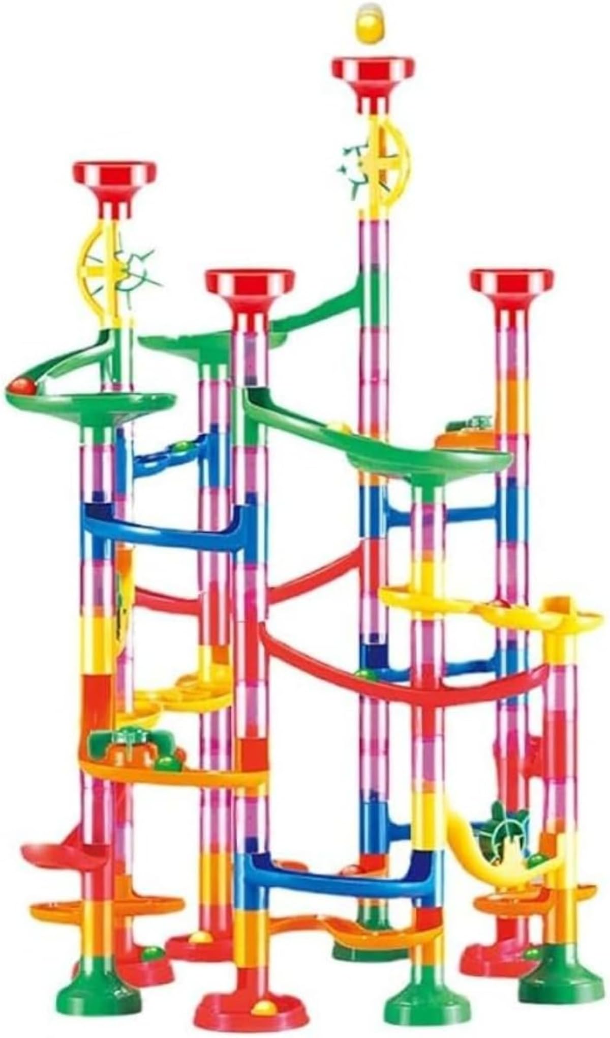 楽天市場】HUIZorbit スタンダード 54個 ビー玉積み木転がし 28個鋼製