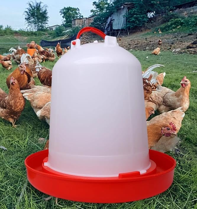 【楽天市場】フィーダー 自動給餌器 家禽飼料バケツ 家禽用 鶏 鳥 餌入れ 餌やり ひよこ 餌台 プラスチックハンドル/ニワトリ神器ニワトリ ...