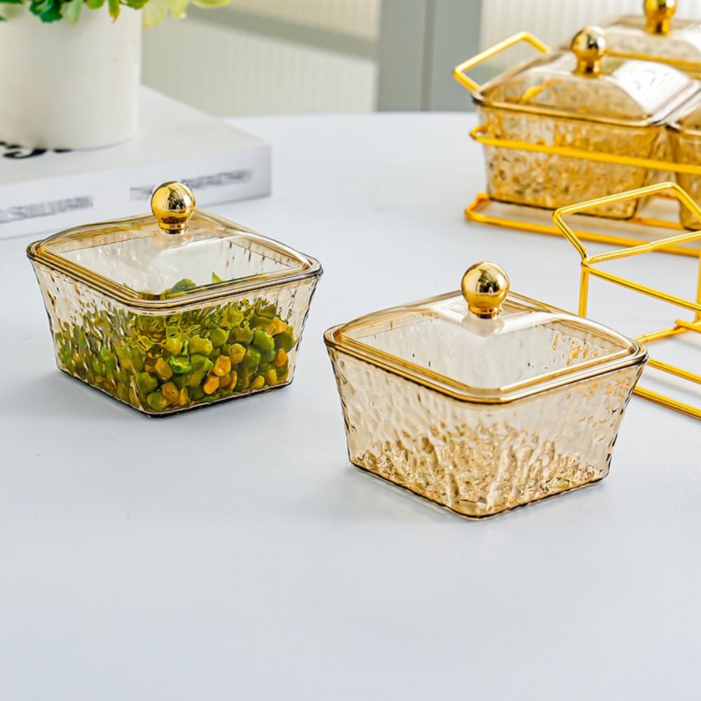 リビングお部屋の身寄り用フルーツ一皿、素っ気ないフルーツ、砂糖菓子、赤ちょうちん一皿 (6グリッド)