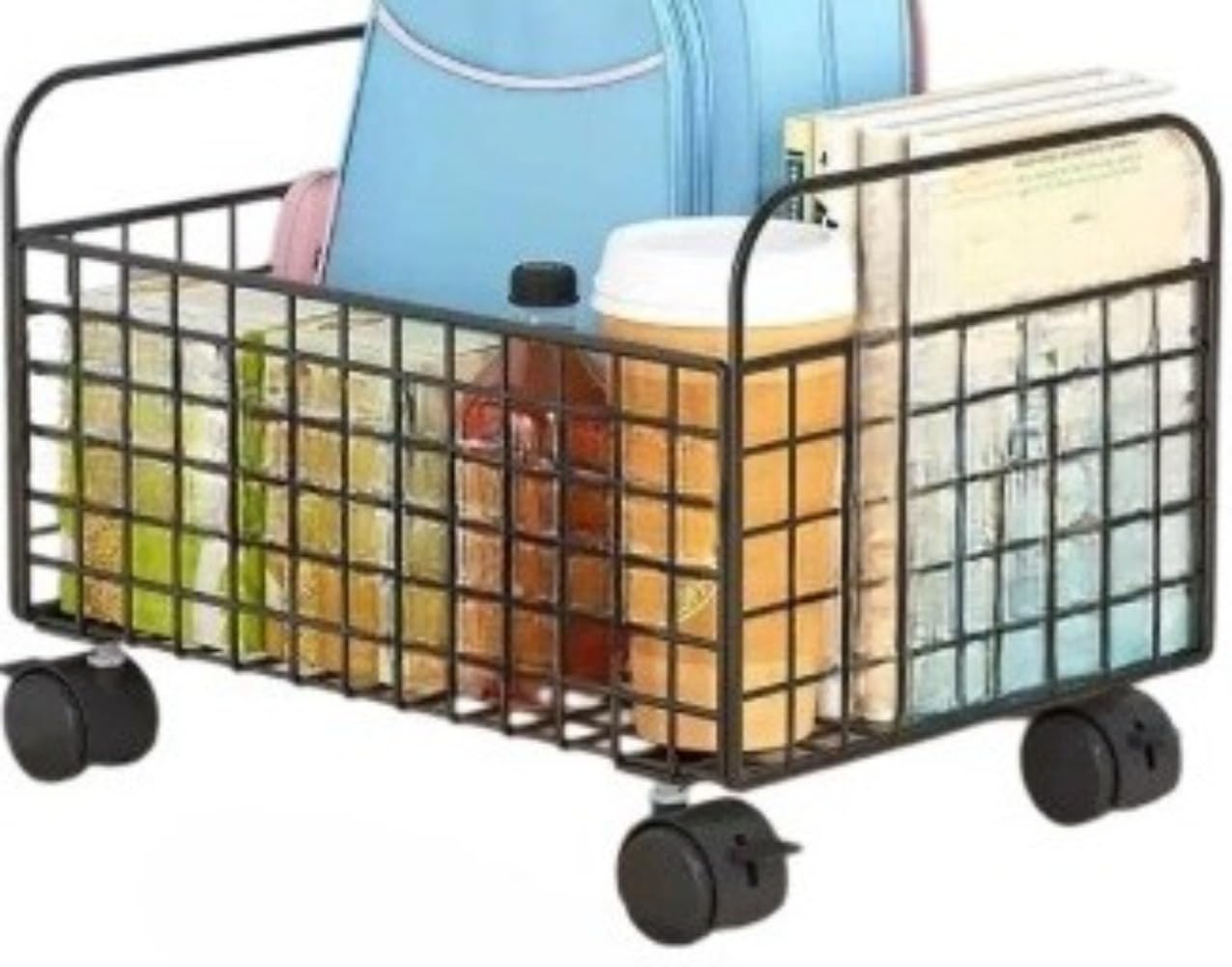 整理保存用具手押し車、納める仕合わせ、提げ篭、文房具、学習机取り片づける装具、ピクチュアブック、逐次刊行物 (黒いこと,大型拷問台付き添い人)