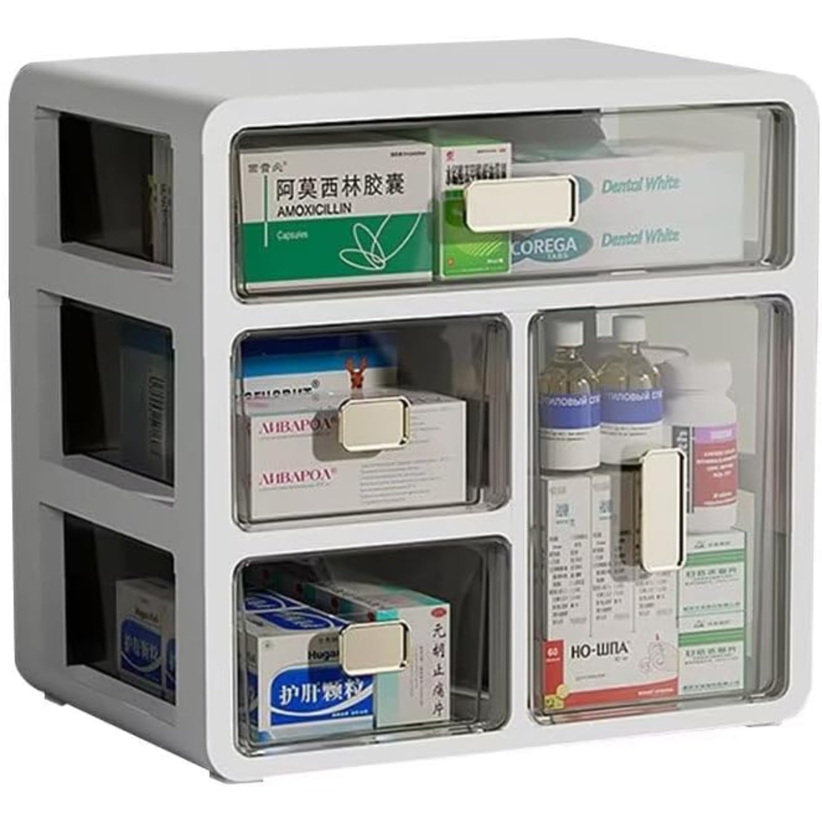 救急箱、薬箱、納めるボックス席、手道具箱、手道具ボックス席、納めるボックス席、仕立てもの箱、今めかしい、小物入れ、分かりやすい、引き出し印字機