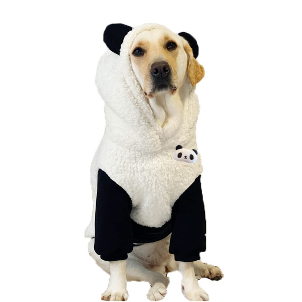 秋冬 愛玩動物設備 防寒 シープボア コーキ しばいぬ 二足 犬服 かぶり笠付き添い人 ジャイアントパンダ花柄 小型 中型 大型 手あそびプードル ゴールデンレトリバー 犬 ラブラドール 自然調整 ドッグウェア ふわふわ バーカ 朦々たる 多役立つこと 寒さ打つ手 今めかしい 好いたらしい (S, 白いこと)