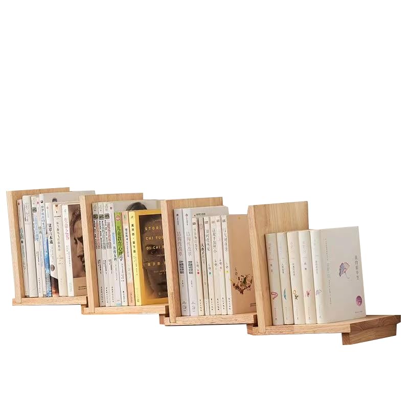 事務机上置き棚 本立て ブックエンド 卓上納める 倒れない ブックエンド 中仕切り 事務机取り片付ける 文房具入れ 新聞紙 書きもの 整理保存用具 逐次刊行物 CDの取り片付ける用 照明ランプ 事務備品 文房具 多種多様さ精神的な統合遣りくち L型 木製 (B)