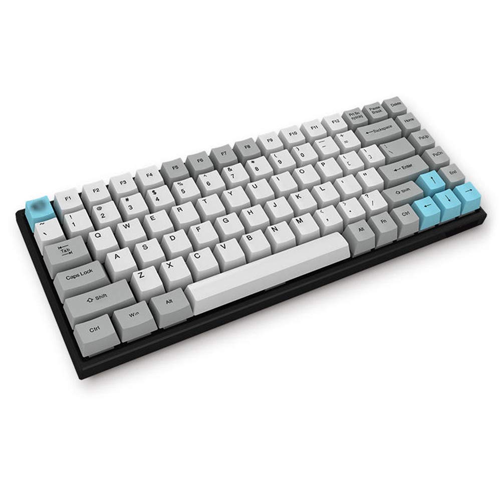 メカニカルゲーミングキーボード 84の鍵メカニカルゲーミングキーボードスイッチキーキャップの有線デュアルモードゲーミングキーボードバックライト付きません ゲーミングキーボード (色 :  , 大きさ :  )