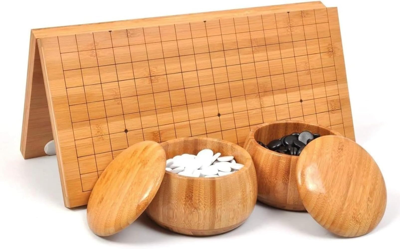 楽天市場】囲碁盤セット 完全収納式囲碁セット 三冠王2 大石天狗堂