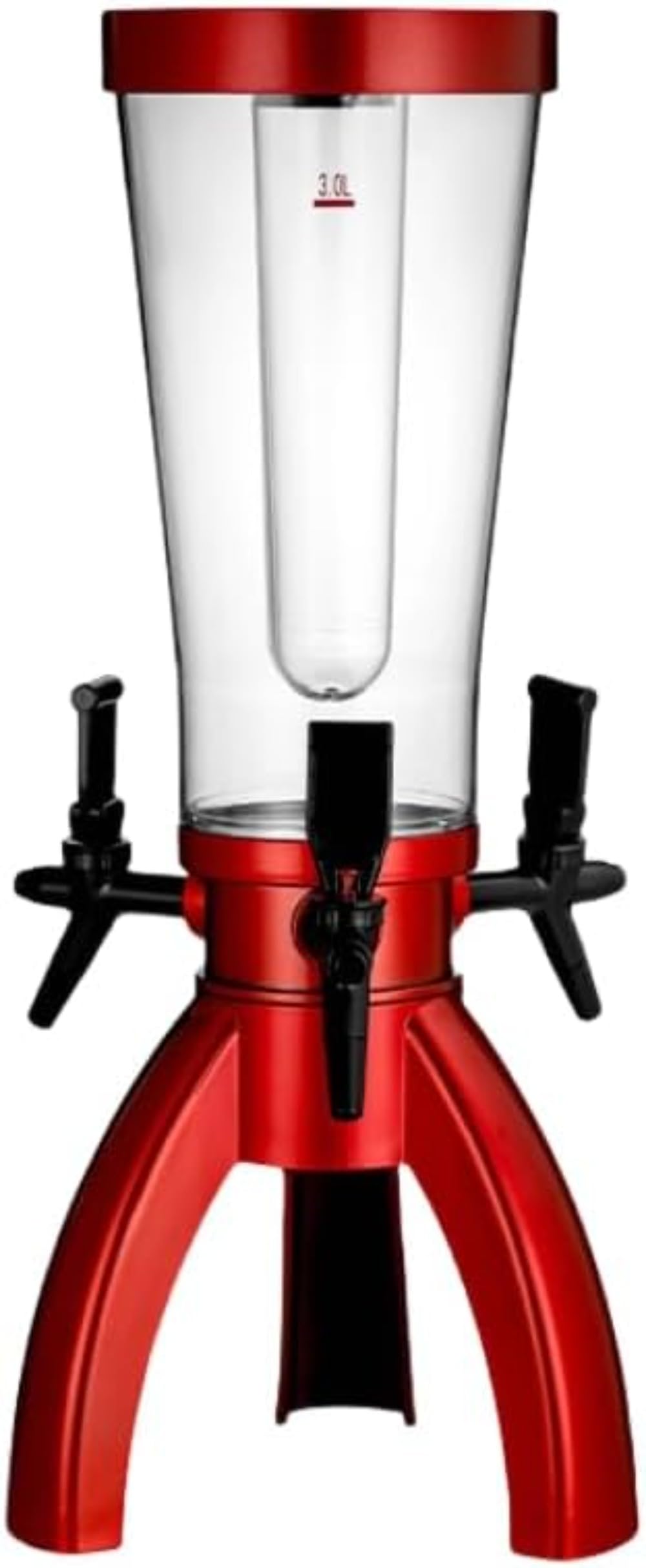 ビールタワーディスペンサー3、卓上ビールタワー、取り外し可能なアイスチューブ付き、耐久性のある飲料タワーディスペンサー、パーティーに最適ホームバーの使用 ()｜BSマーケット