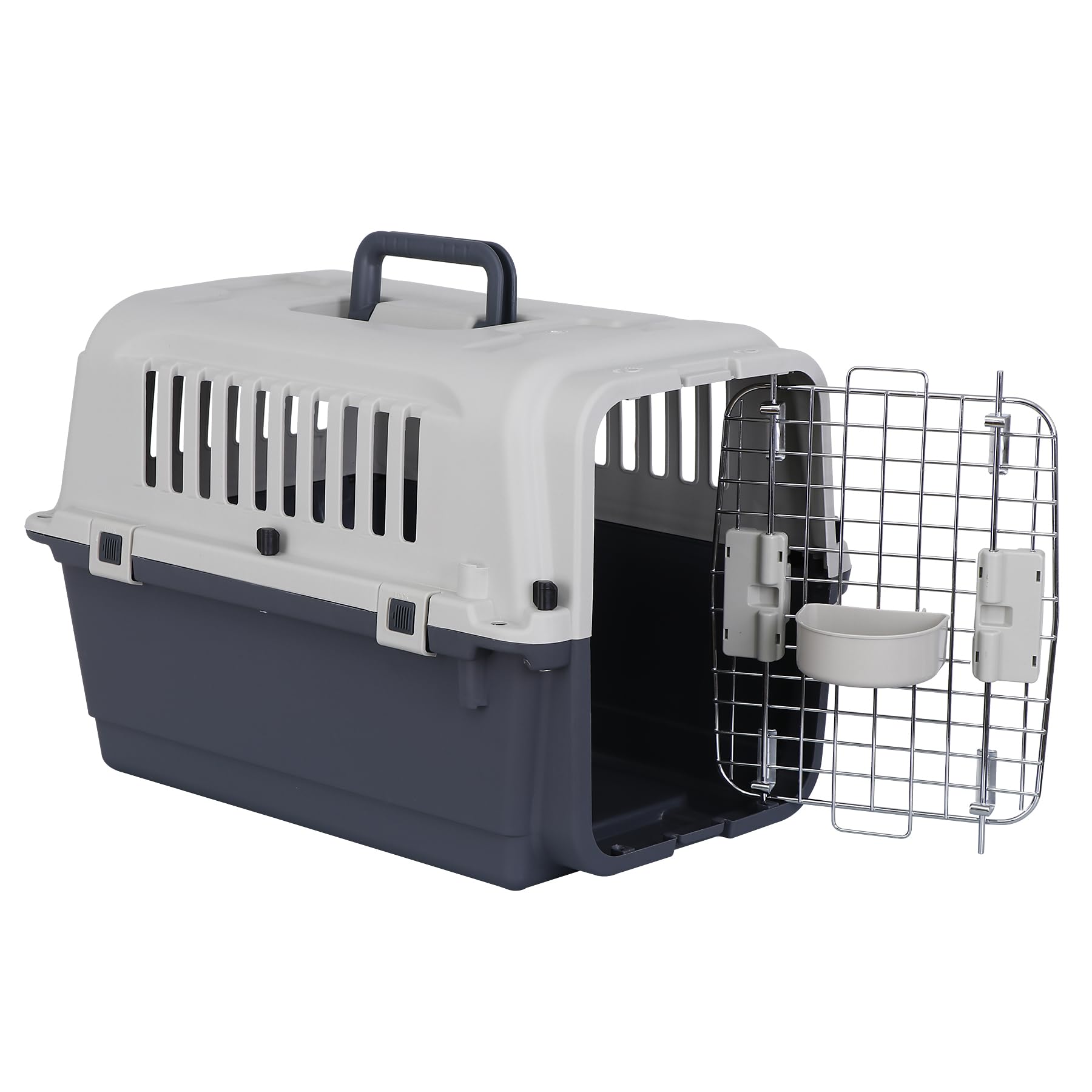 犬 クレート 犬 小型犬 猫 ペットキャリー ペットクレート ハードキャリー バリケンネル 子犬 野外猫 ウサギ 小動物用 車 機内持ち込み 航空輸送ボックス 対応 キャリーケース ハードクレート キ|BSマーケット