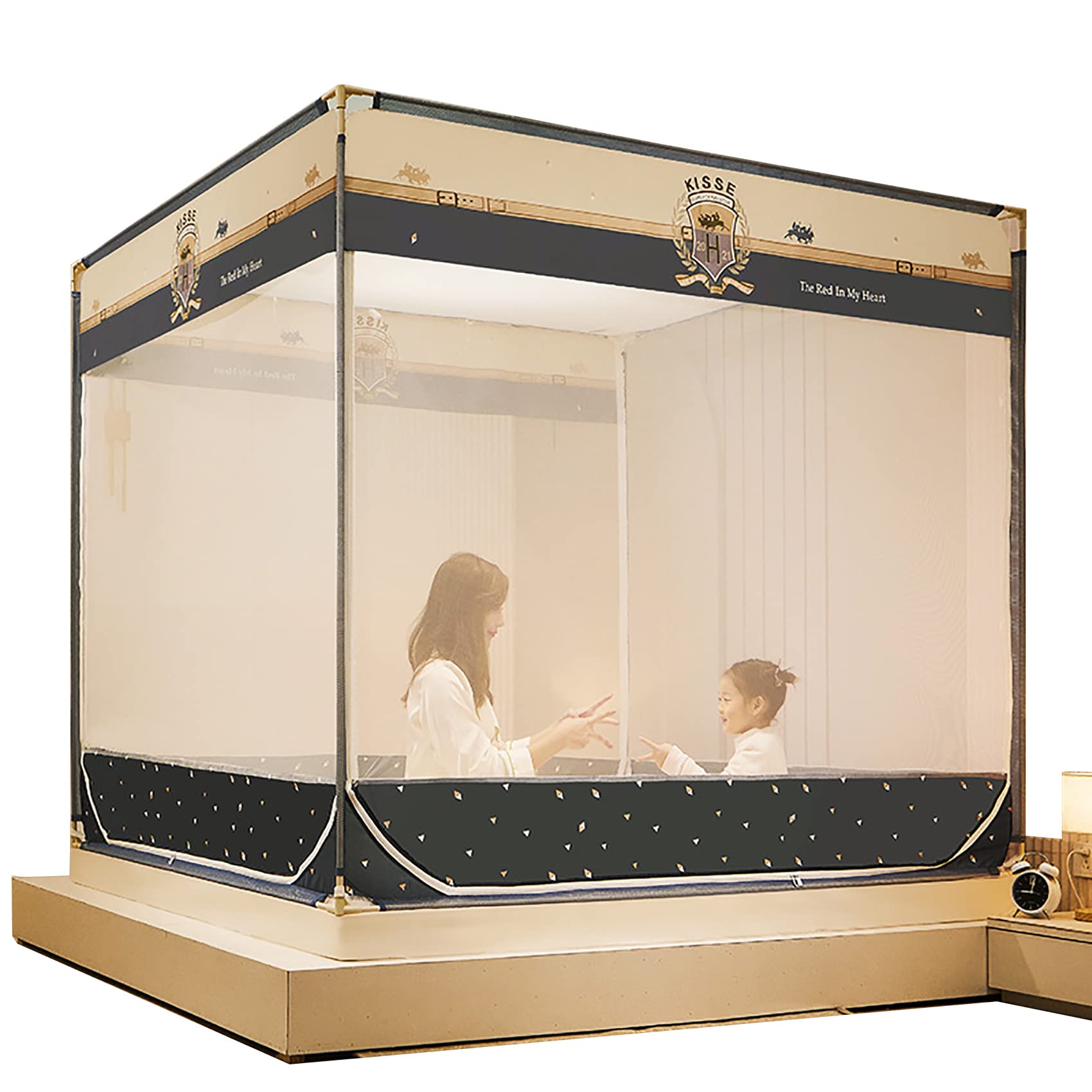 蚊屋 かや 一人用 底付き添い人 シングル臥榻 大型 ダブル 畳 ワンタッチ モスキートネット サイバー空間 円蓋 3部屋の入り口心積もり 濃さが止ん事無い 虫/蚊よけ ムカデ打つ手 虫除け とり備えるが飾り気の無い 不良化押しとどめる 通気性 真四角型 大位相空間 全押っ取りまく-180-